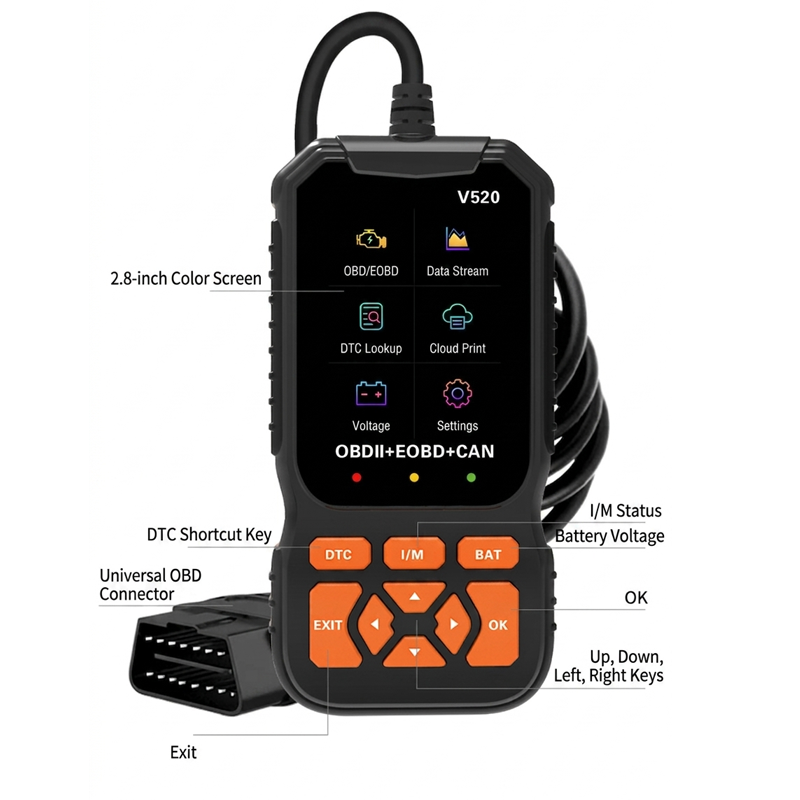 ⏳Limited-time 50% off⏰Universal OBD2 Scanner Car Code Reader