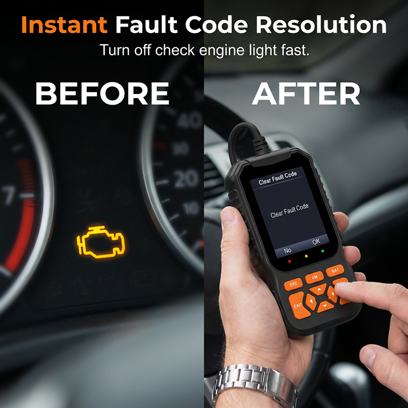 ⏳Limited-time 50% off⏰Universal OBD2 Scanner Car Code Reader