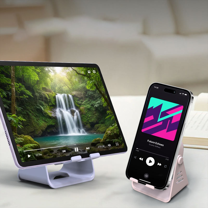 Induction Phone Holder Speaker