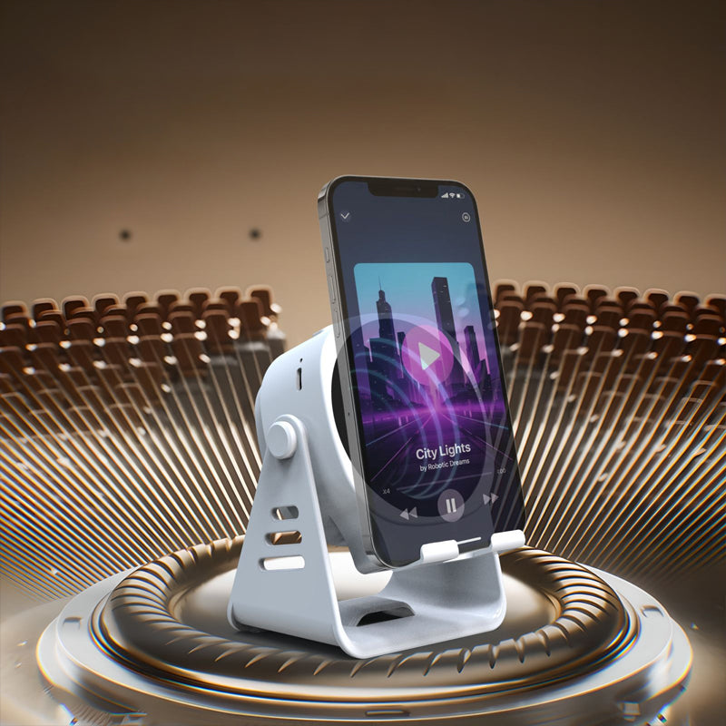 Induction Phone Holder Speaker